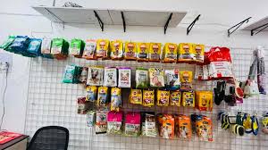 Inside Vanshu's Pet Food Shop