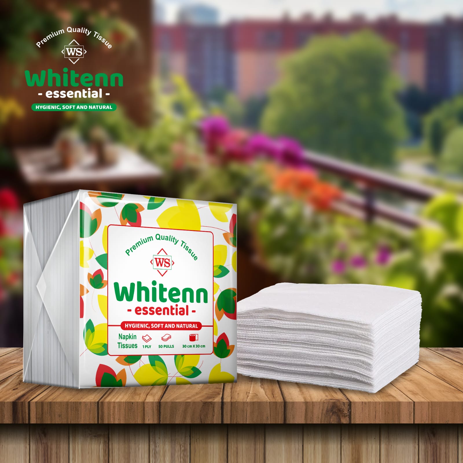 Premium napkin product